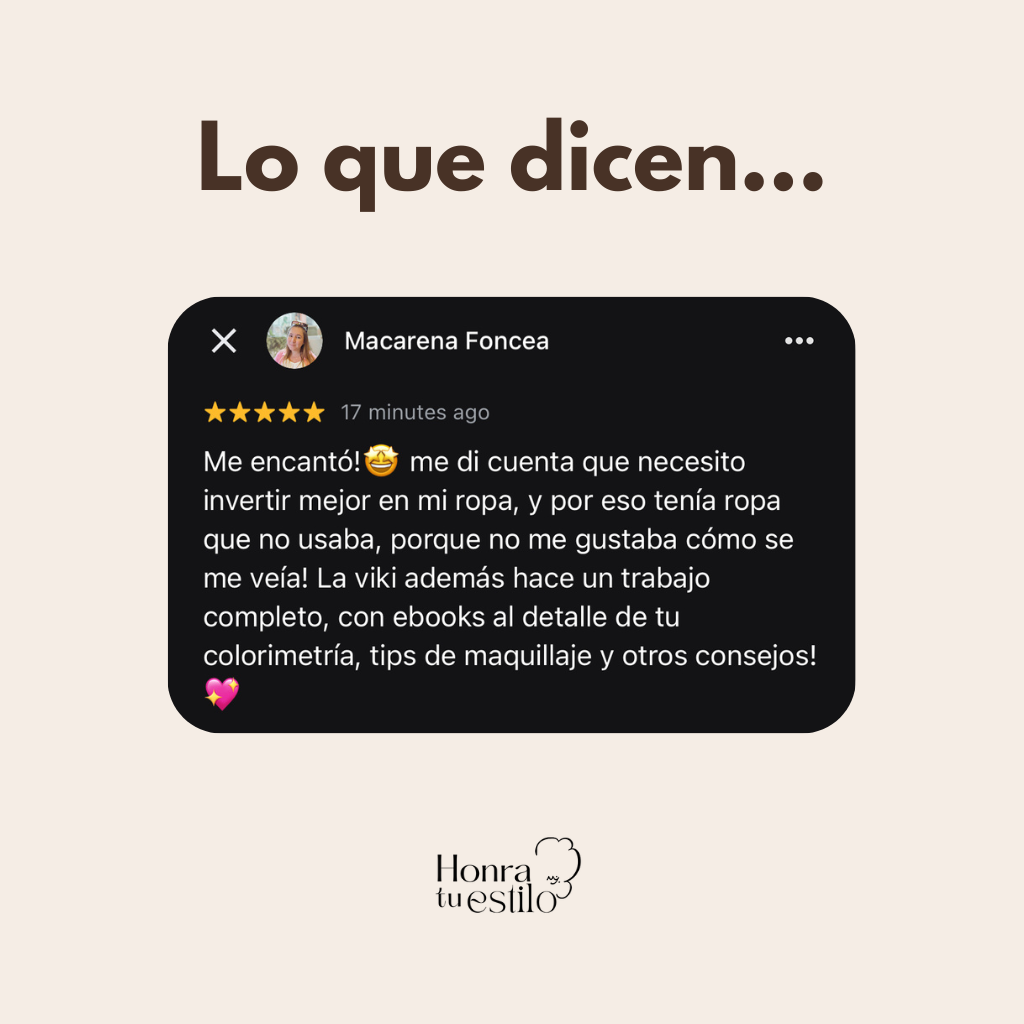 [🎁GIFTCARD] Colorimetría Presencial