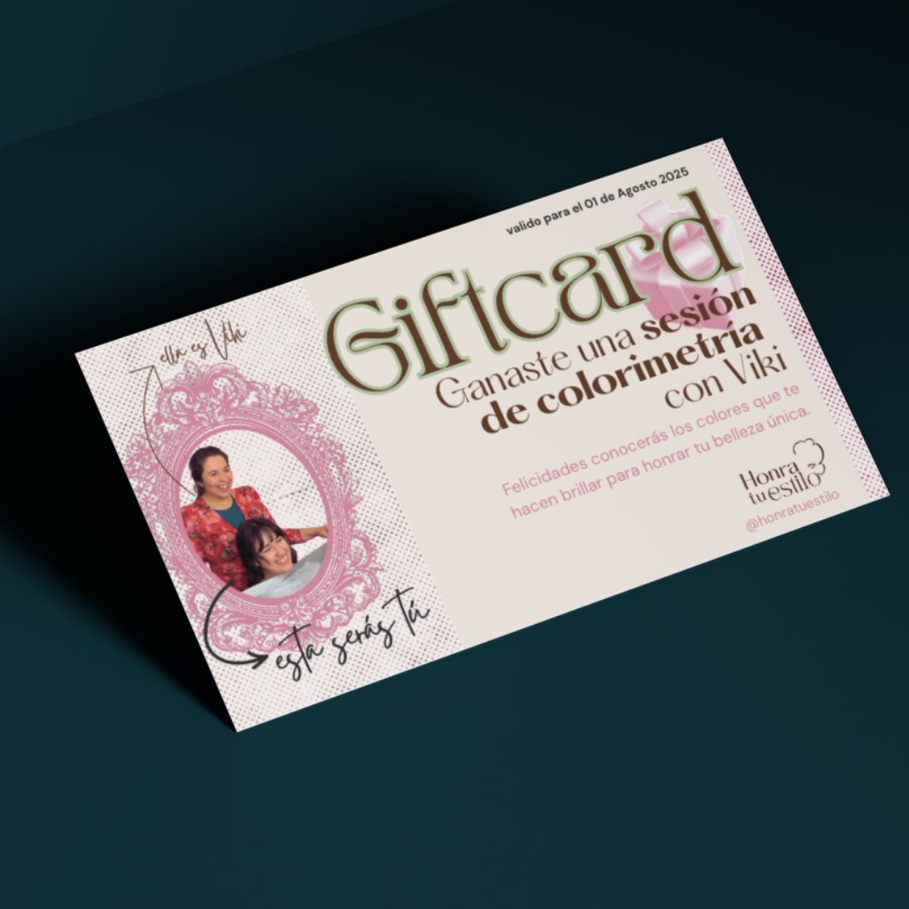 [🎁GIFTCARD] Colorimetría Presencial